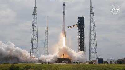 NASA’s SpaceX Crew-9 mission launched at 1:17 p.m. EDT Sept. 28, 2024, from Space Launch Complex-40 at Cape Canaveral Space Force Station in Florida. Credits: NASA