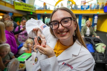 You never know what you'll discover at The Children's Museum of Indianapolis on STEM Day