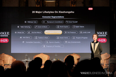 Cynthia Zhong, head of the Luxury Industry Division at Xiaohongshu