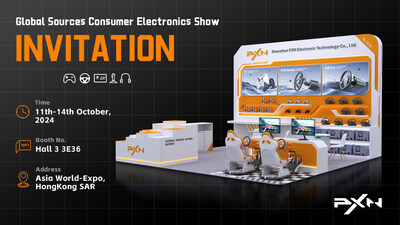 PXN at Hong Kong Global Sources Consumer Electronics Show