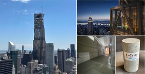 C-Crete Technologies coule le premier béton à base de granit au monde - Sans ciment Portland et émissions de CO2 - au Manhattan Supertall Building