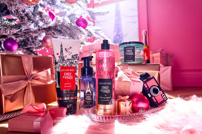 Launching this holiday, the Bath & Body Works x Emily in Paris limited-edition collection embodies Parisian charm and trend-forward fragrances through Bath & Body Works' unparalleled fragrance expertise and innovative product storytelling.