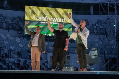 Khabib Nurmagomedov’s First Step in Indonesia with Kahforward Inspires Youth to Take Impactful Action