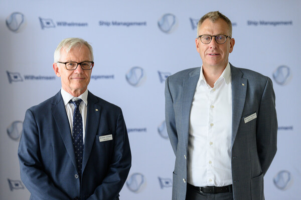 Pictured from left to right, Carl Schou and Haakon Lenz