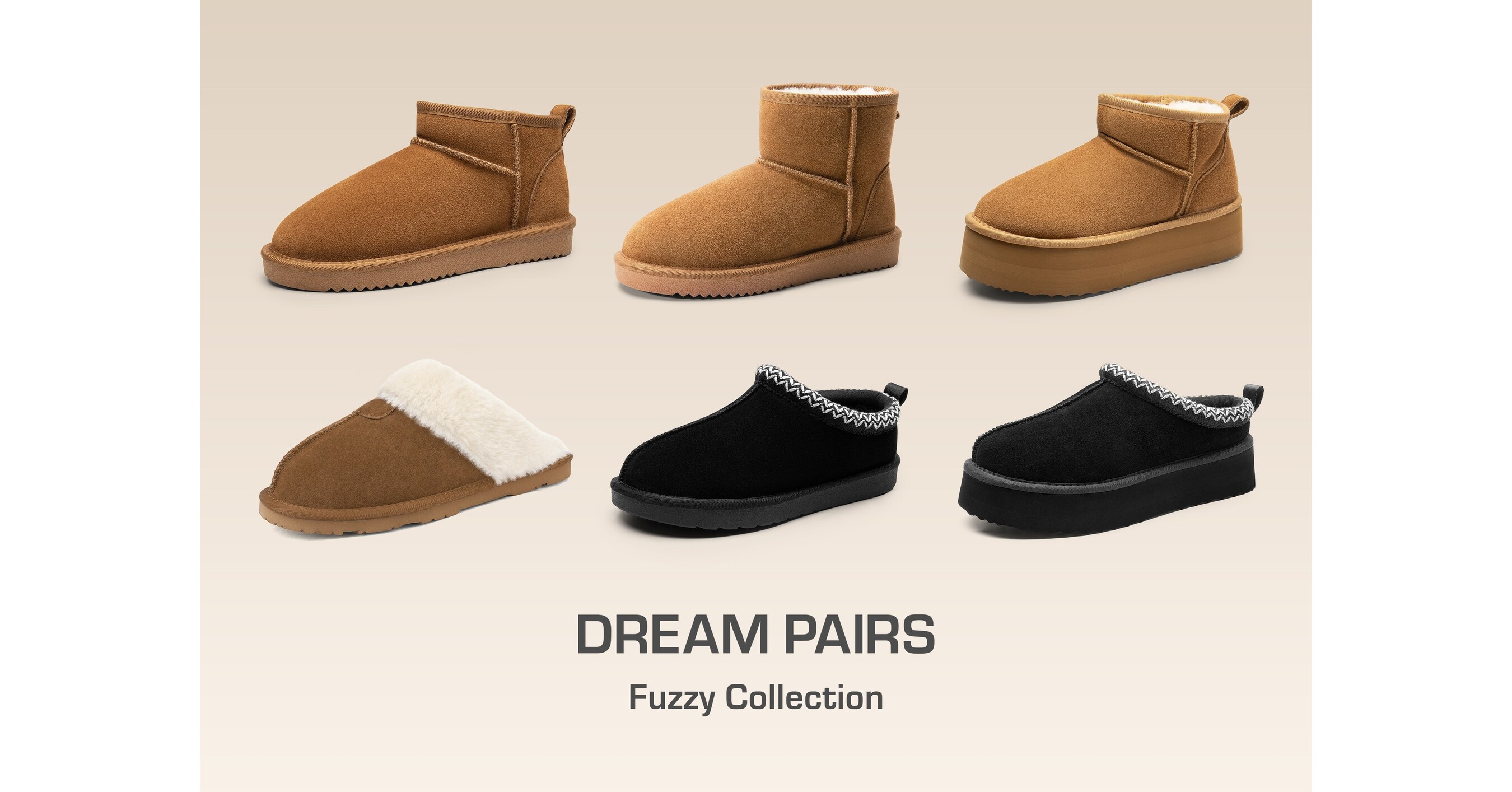 Dream Pairs Introduces the Fuzzy Collection Cozy and Chic Footwear for