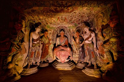 Cave 45, a key Mogao Cave in Tang Dynasty, reflects the lifestyle of various social classes.