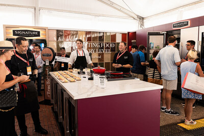 Signature Kitchen Suite, known for its luxury kitchen innovations, engaged attendees with live demonstrations and interactive experiences at the FOOD & WINE Classic in Charleston, showcasing leading-edge culinary technology, with a special emphasis on sous vide and induction cooking.