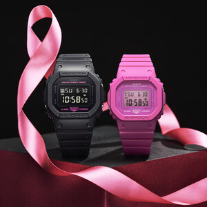 G-SHOCK Announces New Pink Ribbon Models in Partnership with Breast Cancer Research Foundation