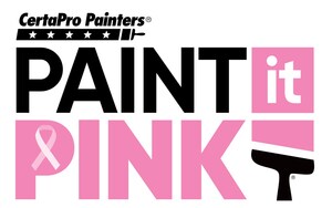 CertaPro Painters® Launches Sixth Paint it Pink Campaign: Over Half a Million Raised for Breast Cancer Research