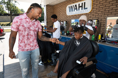 On Sunday, Sept. 8, 2024, the Wahl Mobile Barbershop gave Kansas City Public School students free haircuts, and football star Justin Reid did a special book reading. It was all to celebrate International Literacy Day and support the 'Books and Barbers' program, which provides free haircuts, books, and mentorship.