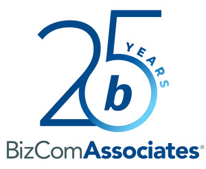 BizCom Associates Celebrates 25 Years of PR and Marketing Excellence and Growth