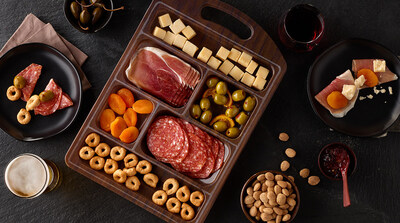 The COLUMBUS® Craft Meats Tour of Italy Tasting Board, is a culinary journey through Italy, featuring a delightful selection of Italian craft meats, cheeses and accompaniments that will transport your taste buds and provide a gourmet experience without the effort.