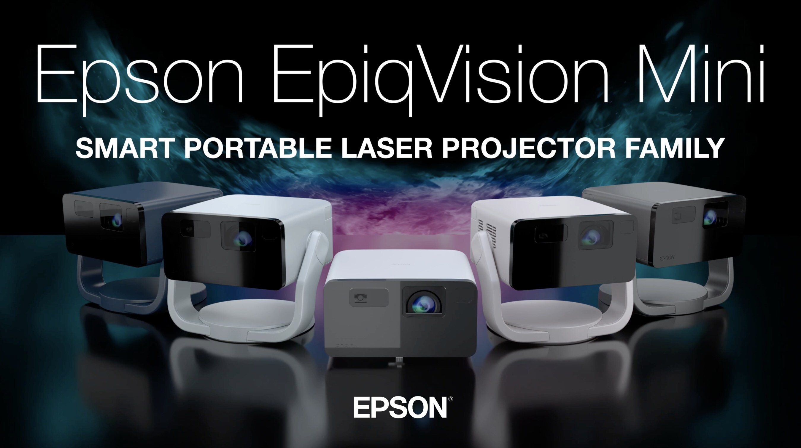 New Epson EpiqVision Mini Family of Smart Portable Laser Projectors Offer Big Screen Viewing for Streaming and Gaming Content Virtually Anywhere