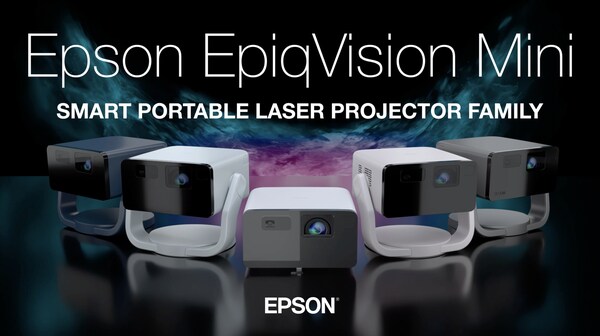 The Epson EpiqVision Mini EF22 and EF21 deliver a full HDR picture up to 150-inches, outstanding audio, built-in streaming, and a simple setup to make creating memories that last a lifetime easier than ever.