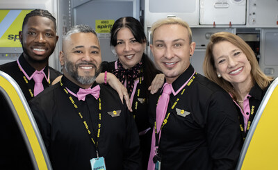 Spirit Airlines' new PiNK Uniform Collection