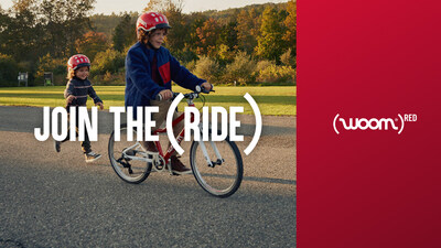 JOIN THE (RIDE) - Industry-leading children’s bicycle company, woom™, has partnered with (RED) to support efforts that bring life-saving programs to children and families most in need with the (woom)RED partnership.