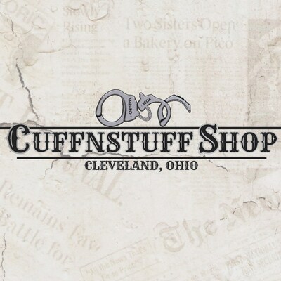 Hand Cuff Logo, Cuffnstuff Shop, Cleveland Ohio