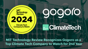 MIT Technology Review Recognizes Gogoro as a Top 15 Climate Tech Company to Watch for 2nd Consecutive Year