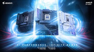 GIGABYTE przedstawia płyty główne z serii X870E/X870, zaprojektowane z myślą o procesorach AMD Ryzen™ 9000 z wykorzystaniem nieskończonego potencjału sztucznej inteligencji