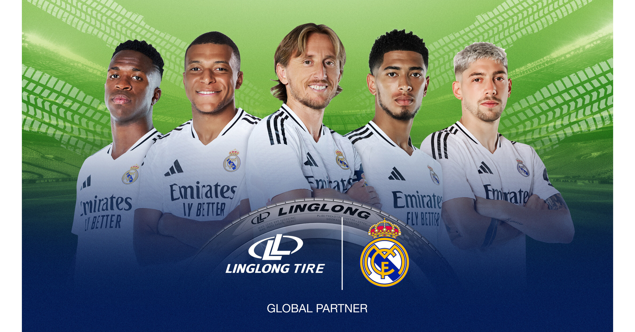 LINGLONG TIRE AND REAL MADRID EMBARK ON A NEW ERA OF GLOBAL PARTNERSHIP