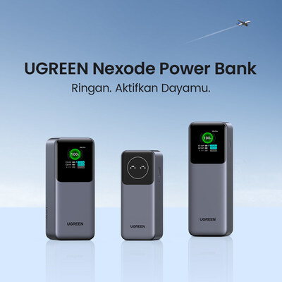 Isi Daya Lebih Cepat, Melangkah Lebih Jauh! UGREEN Menghadirkan Power Bank Nexode di Indonesia!
