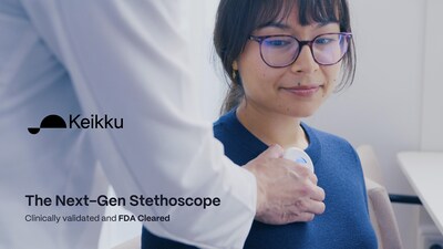 Keikku is a remarkably designed next-gen stethoscope for healthcare