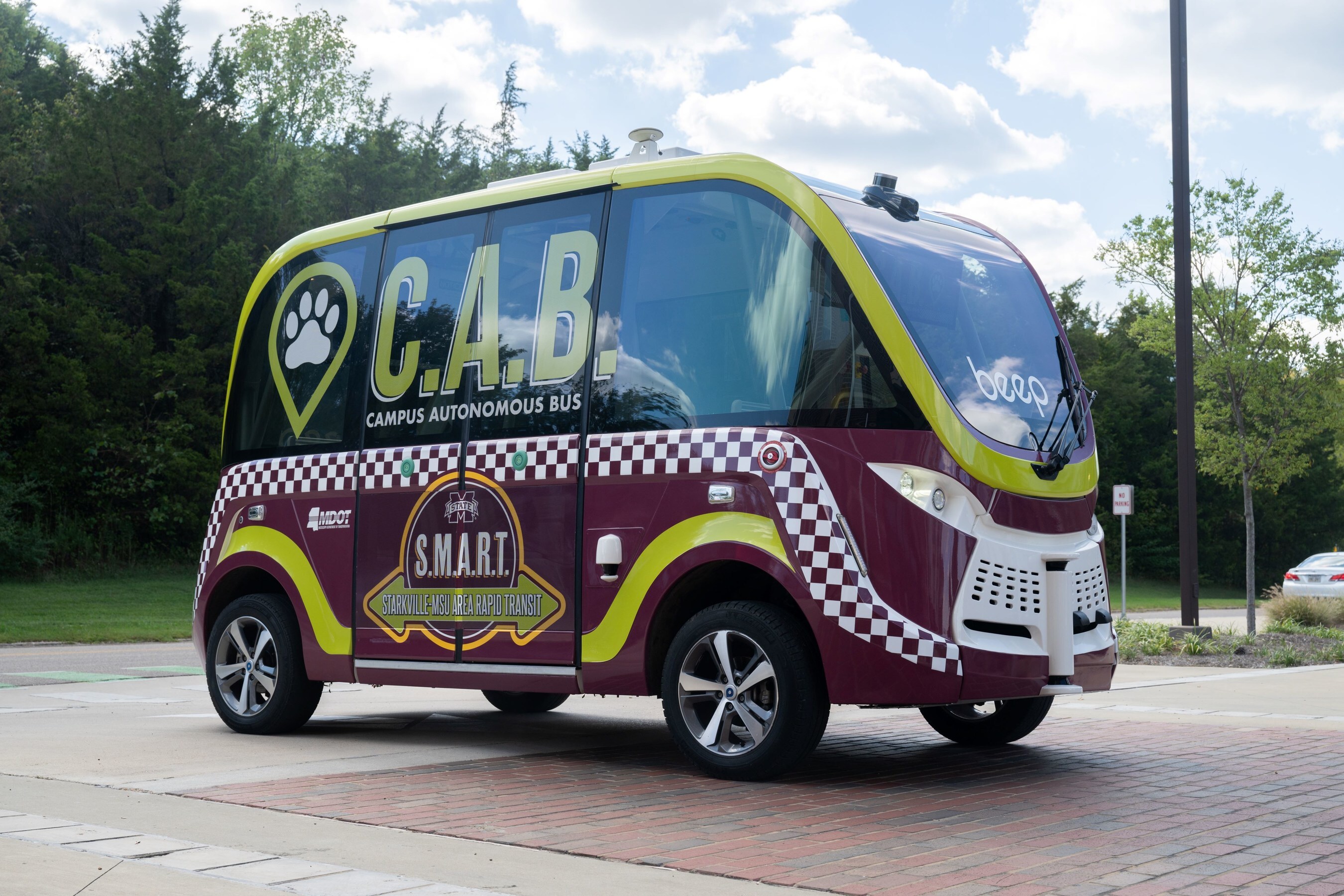 Beep, Mississippi State University Launch State and Southeastern Conference's First Autonomous Shuttle Pilot