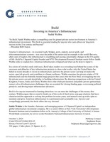 Press Release for Build by Sadek Wahba