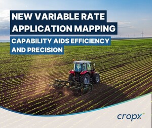 CropX Adds Variable Rate Application (VRA) Maps to Increase Farm Efficiency