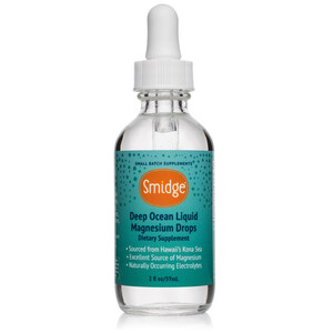 Smidge® launches Deep Ocean Liquid Magnesium Drops with natural, bioavailable magnesium chloride + electrolytes -- for all-purpose health benefits and workout recovery