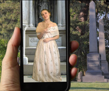 Watch reenactments on a tour of departed historical figures and unsung heroes when you scan gravestones