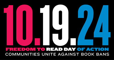 On Saturday, October 19, 2024, more than 100 of the nation’s largest urban and smallest rural libraries, bookstores, readers and other partners nationwide are joining the Freedom to Read Community Day of Action, hosting rallies and community events to unite against book bans and demonstrate the shared commitment to this fundamental freedom to read.
