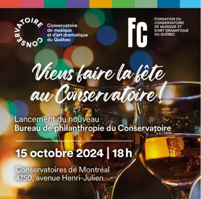 UN NOUVEAU BUREAU DE PHILANTHROPIE POUR LE CONSERVATOIRE