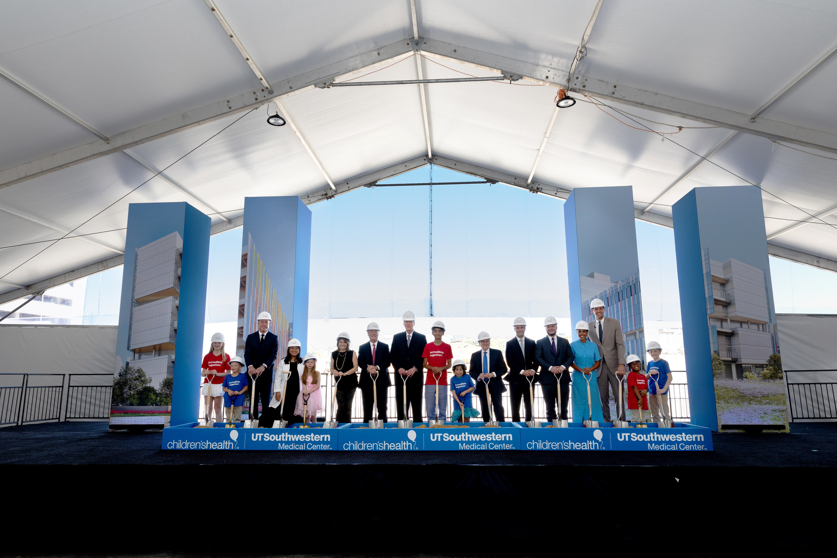 Children's Health and UT Southwestern Break Ground on New Dallas Pediatric Campus; Announce $100 Million Donation from The Rees-Jones Foundation