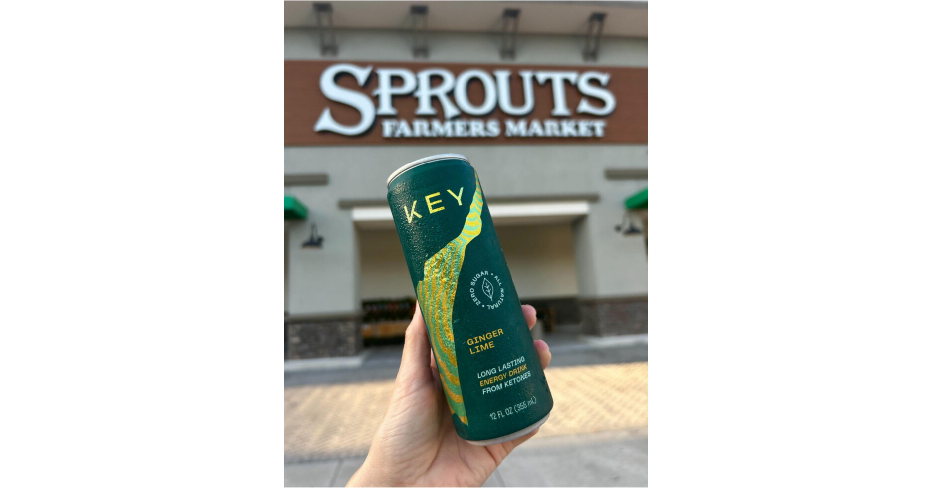 KEY Launches with Sprouts: The All-Natural Energy Drink Brand Continues Its Rapid Retail Growth