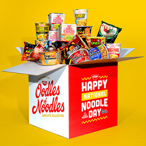 NISSIN FOODS USA CELEBRATES NATIONAL NOODLE DAY WITH 1,006 LIMITED EDITION RAMEN BOXES