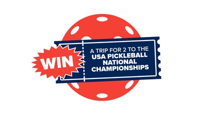 Win a trip for 2 to the Pickleball Championships
