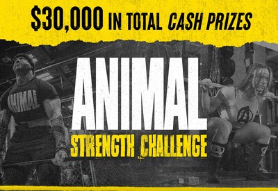 ANIMAL PAK LAUNCHES THE ANIMAL STRENGTH CHALLENGE WITH OVER ,000 IN CASH AND PRIZES UP FOR GRABS