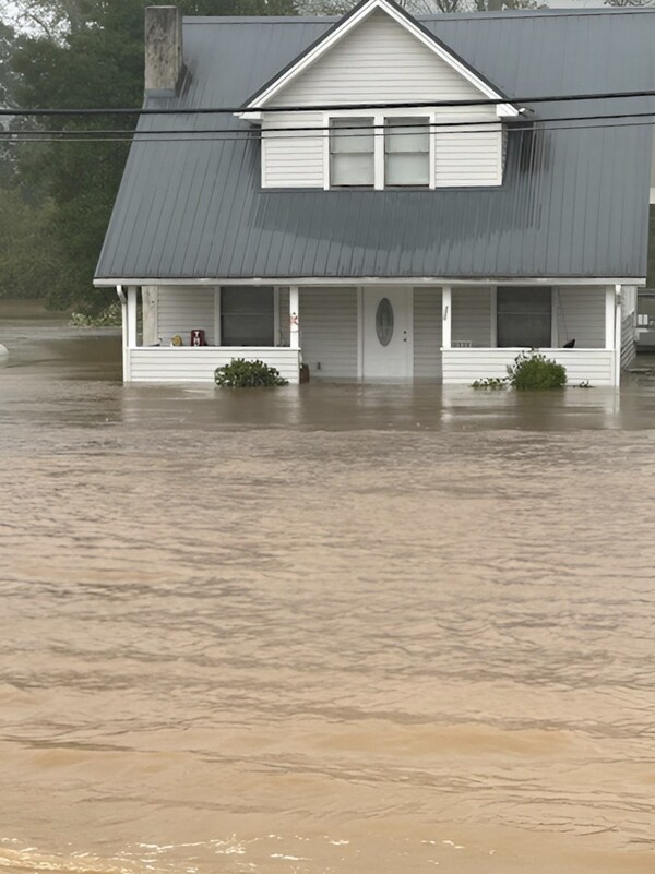 Photo taken of a United Community banker’s home in Brevard, N.C.