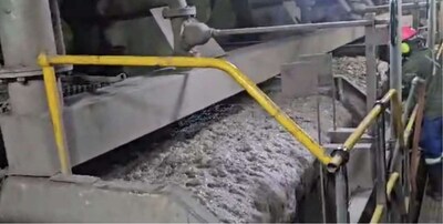 PGM concentrate production in the Circuit B plant at the Crocodile River Mine (CNW Group/Eastern Platinum Ltd.)