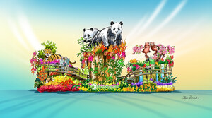 San Diego Zoo Wildlife Alliance To Participate in the 136th Rose Parade® Presented by Honda With a Float Commemorating Historic Arrival of Pandas