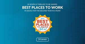 24 Seven Named One of The Best Places to Work in Southern California for Second Consecutive Year