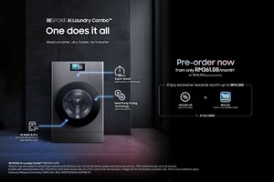 Save Time and Energy with Samsung's New Bespoke AI Laundry Combo™ - Pre-Order Now and Save Up To RM4,000!