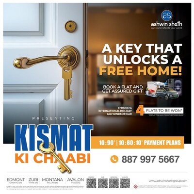 Ashwin Sheth Group's ₹12 Crore Giveaway: 4 Flats, EVs, and More with 'Kismat Ki Chaabi'