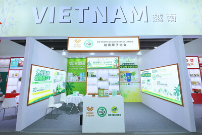 Betrimex's booth at the Guangzhou International Fruit and Vegetable Industry Expo