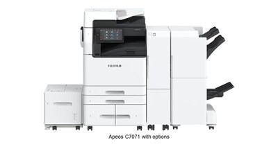 Apeos C7071(含可選配件) (PRNewsfoto/FUJIFILM Business Innovation) Apeos C7071(含可選配件) (PRNewsfoto/FUJIFILM Business Innovation)