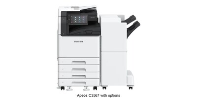 Apeos C3567(含可選配件) (PRNewsfoto/FUJIFILM Business Innovation) Apeos C3567(含可選配件) (PRNewsfoto/FUJIFILM Business Innovation)
