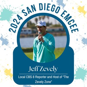 Jeff Zevely to emcee the 2024 San Diego Miles for Melanoma 5K