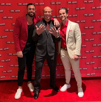 Josh York, Founder & CEO, celebrates Sam Langer and James Bonavita on their 10th anniversary as owners of GYMGUYZ Westchester and GYMGUYZ Southern Fairfield County.