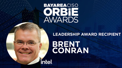 Leadership Award Recipient, Brent Conran of Intel